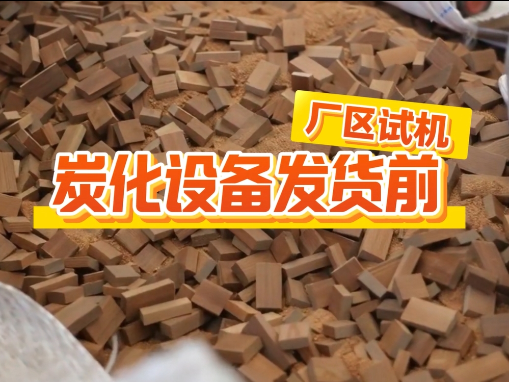 蜜桃视频污免费观看机发货前实测，客户到厂查看出炭实况